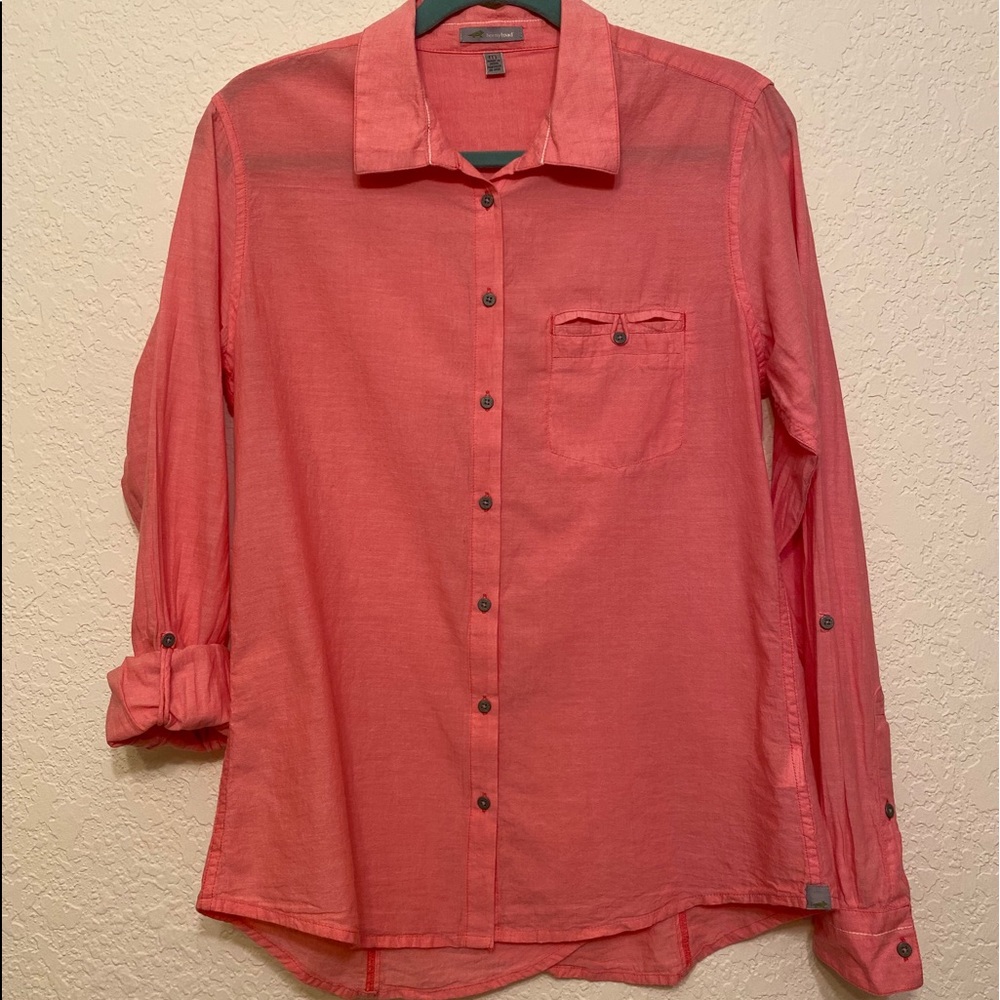 🧹👗5 for $20Horny Toad Organic Cotton Button Down
